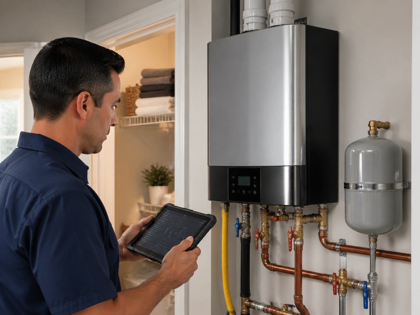 Tankless Electric Water Heaters in Conroe TX service image